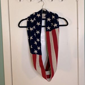American Flag Infinity Scarf